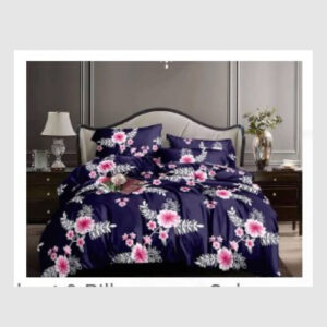 Bedsheet & Pillowcases (Pink flower) 4by6